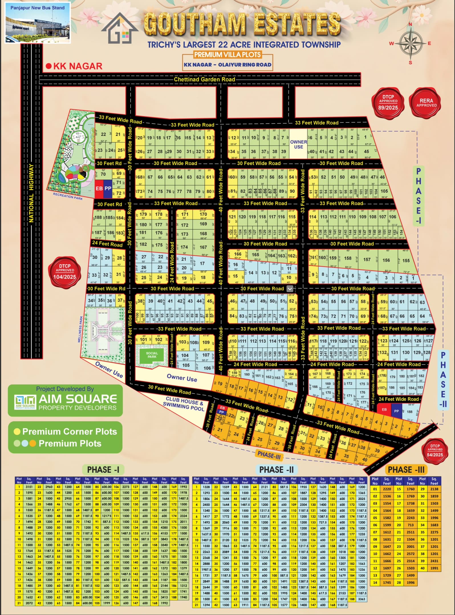 Goutham Estates Layout Hero